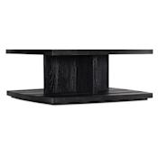 Hooker Furniture 43" Wide Wood Veneer Coffee Table Black
