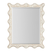 Hooker Furniture Serenity 44" W x 36" H Rectangular Framed Accent Mirror Light Wood