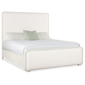 Hooker Furniture Serenity California King Sleigh Bed Frame Cream