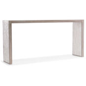 Hooker Furniture 72 Inch Long Selenite and Metal Console Table from the Melange - Emma Collection Cream