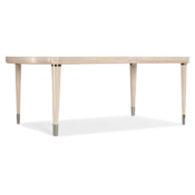 Hooker Furniture Nouveau Chic 82" Wide Wood Top Oak Table Sandstone