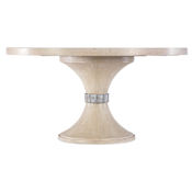 Hooker Furniture Nouveau Chic 60" Wide Wood Top Oak Table Sandstone