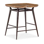 Hooker Furniture Big Sky 21" Wide Metal Framed Counter Stool Vintage Natural