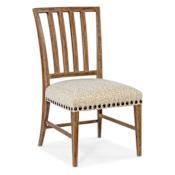 Hooker Furniture Big Sky Wood Framed Dining Chair Vintage Natural