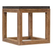 Hooker Furniture Big Sky 26" Wide Wood End Table Vintage Natural
