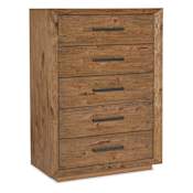 Hooker Furniture Big Sky 41" Wide 5 Drawer Dresser Vintage Natural