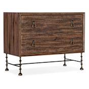 Hooker Furniture Big Sky 38" Wide Nightstand with Electrical Outlets and USB Port Timber