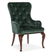 Hooker Furniture Charleston 28" Wide Fabric Dining Chair Maraschino Cherry