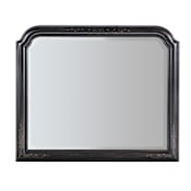 Hooker Furniture Charleston 48" W x 41" H Square Wood Framed Accent Mirror Black Cherry