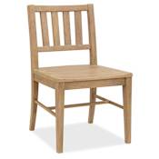 Hooker Furniture Driftwood 21" WideSplatback Side Chair Buckboard
