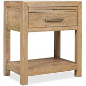Hooker Furniture Driftwood 26" Wide One-Drawer Nightstand Buckboard