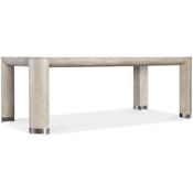 Hooker Furniture Modern Mood 44" Wide Wood Top Oak and Metal Dining Table Diamond
