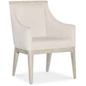 Hooker Furniture Modern Mood 25" Wide Wood Framed Polyester Dining Chair Diamond