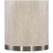 Hooker Furniture Modern Mood 22" Wide Wood Top Oak and Metal End Table Diamond