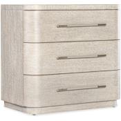 Hooker Furniture Modern Mood 32" Wide Oak Nightstand with Self Closing Drawers Diamond