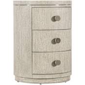 Hooker Furniture Modern Mood 22" Wide Oak Nightstand with Self Closing Drawers Diamond