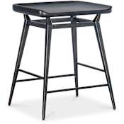 Hooker Furniture Retreat 20" Wide Metal and Wood Counter Stool Black Sand
