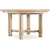 Hooker Furniture Retreat 54" Wide Wood Top Oak Dining Table Dune