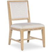 Hooker Furniture Retreat 21" Wide Wood Framed Linen Dining Chair Dune