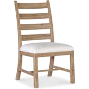 Hooker Furniture Vineyard Row 22" Wide Polyester Chair Sonoma / White Zin