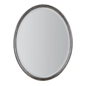 Hooker Furniture Americana 45"W x 35"H Oval Beveled Framed Accent Mirror Molasses