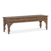 Hooker Furniture Americana 60" Wide Bed Bench Honey