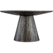 Hooker Furniture Madison 54" Wide Wood Top Mango Dining Table Black