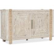 Hooker Furniture Seaside 57" Wide Oak Sideboard with Soft Close Light Wood