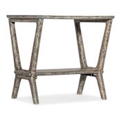 Hooker Furniture 24" Wide Wood Veneer End Table Medium Wood