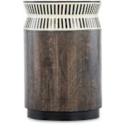 Hooker Furniture Jacobs Ladder 16" Wide Wood Top Mango End Table Dark Wood