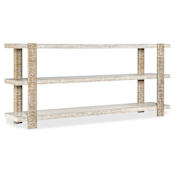 Hooker Furniture 16" Wide Wood Veneer Console Table Light Wood
