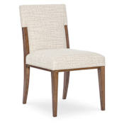 Hooker Furniture Eleana 20" Wide Dining Chair Light Caramel / Classic Linen