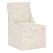 Hooker Furniture Eleana 22" Wide Castered Side Chair Beige