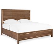 Hooker Furniture Eleana 66" Wide Queen Panel Bed Light Caramel / Sunlight Bronze