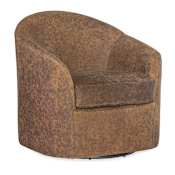 Hooker Furniture Remi 32" Wide Leather Accent Chair Brown