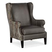 Hooker Furniture CC 30" Wide Leather Accent Chair Heaven Long Road