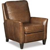 Hooker Furniture 37-1/2 Inch Wide Leather Recliner from the Shasta Collection Balmoral Albert
