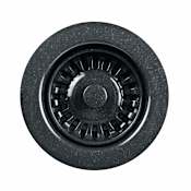 Houzer 3-1/2" Plastic Garbage Disposal Flange Granite Black