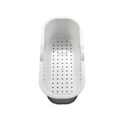 Houzer 7-1/16" x 15-3/16" Plastic Colander White