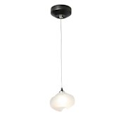 Hubbardton Forge Ume 6" Wide Mini Pendant Black