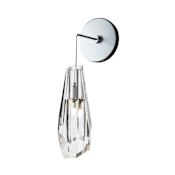 Hubbardton Forge 12" Tall Wall Sconce Sterling