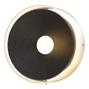 Hubbardton Forge Oculus 4 Light 12" Tall Wall Sconce Black / Opal