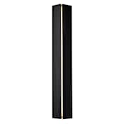 Hubbardton Forge Gallery 25" Tall LED Wall Sconce Black