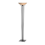 Hubbardton Forge Taper 71" Tall Buffet Floor Lamp Black / Sand