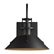 Hubbardton Forge Henry 11" Tall Outdoor Wall Sconce Coastal Black