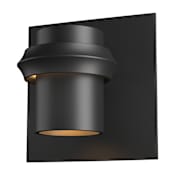 Hubbardton Forge Twilight 7" Tall Outdoor Wall Sconce Coastal Black