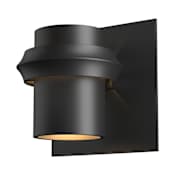 Hubbardton Forge Twilight 9" Tall Outdoor Wall Sconce Coastal Black