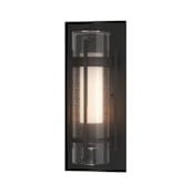 Hubbardton Forge Torch 12" Tall Outdoor Wall Sconce Coastal Black
