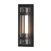 Hubbardton Forge Torch 21" Tall LED Outdoor Wall Sconce Coastal Black