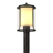 Hubbardton Forge Meridian 14" Tall Post Light Coastal Black